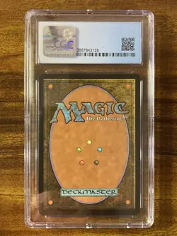 MTG✨FIERY GAMBIT FOIL✨Mirrodin CGC 9.5 GEM MINT RARE Sorcery FISCHER Art POP 2 ! - Image 2