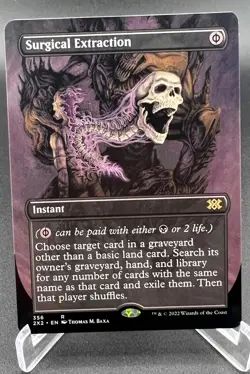 Surgical Extraction (Borderless, Regular, #356, NM) Double Masters 2022 (2X2) - Image 1