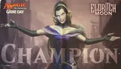 New Unused MTG Liliana The Last Hope Eldritch Moon Gameday Champion Playmat x1 - Image 1