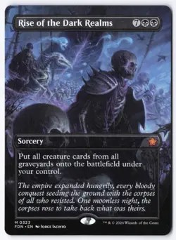 Rise of the Dark Realms (Borderless) M Foundations 323 NM - Image 1