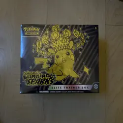 Pokemon TCG - Scarlet & Violet Surging Sparks Elite Trainer Box ETB New & Sealed - Image 1
