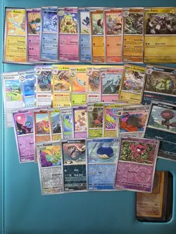 47×Pokemon Holo & Reverse Bundle Surging Sparks Journey Together Destined Rivals - Image 2
