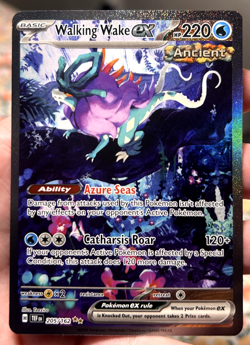 Walking Wake EX 205/162 RARE Temporal Forces Holo NM Near Mint Pokemon TCG - Image 1