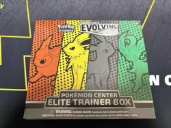 Pokemon TCG: Evolving Skies Pokemon Center Elite Trainer Box (small tear) - Image 1