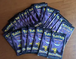 25 Packs Pokemon TCG Trick or Trade Booster Packs 2022 Halloween Lot Bundle - Image 1