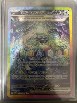 Pokemon TCG Terapagos EX 170/142 Stellar Crown Holo Special Illustration Rare - Image 1
