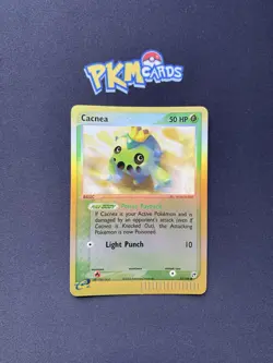 Pokemon TCG Cacnea Sandstorm 57/100 Reverse Holo LP. - Image 1