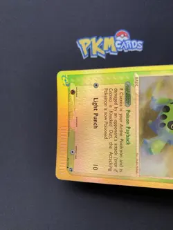 Pokemon TCG Cacnea Sandstorm 57/100 Reverse Holo LP. - Image 2