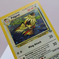 Pokemon TCG - Pidgeot 8/64 Jungle Holo Rare WOTC 1999 - LP - Image 1