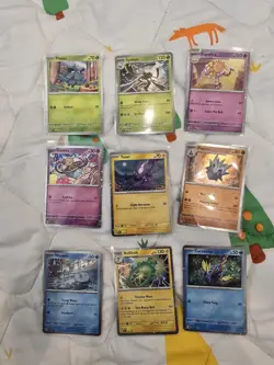 Pokemon Scarlet Violet Single Pack Blister Promo Lot Of 9 - Image 1
