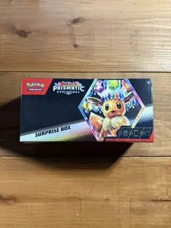 Prismatic Evolutions Surprise Box Factory Sealed - Pokemon TCG Scarlet & Violet - Image 1