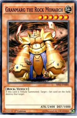 Granmarg the Rock Monarch - SR01-EN006 - Common - 1st Edition - Lightly Played - Image 1