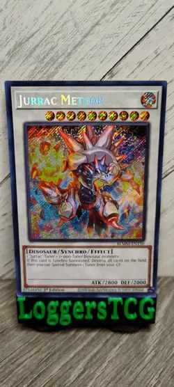 Yu-Gi-Oh! Jurrac Meteor / BLMM-EN150 1st Edition NM - Image 1