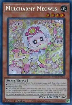 Yu-Gi-Oh! - Mulcharmy Meowls - SUDA-EN025 - Secret Rare - Supreme D - NM/M - Image 1