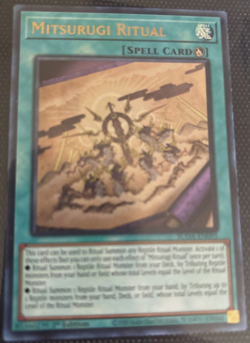 Yu-Gi-Oh! - Mitsurugi Ritual SUDA-EN095 - Ultra Rare - Supreme D - NM/M - Image 1