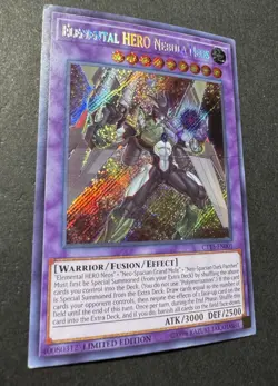 Elemental HERO Nebula Neos CT15-EN001 Secret Rare Limited Edition Yugioh TCG - Image 2