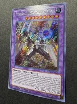 Elemental HERO Nebula Neos CT15-EN001 Secret Rare Limited Edition Yugioh TCG - Image 3