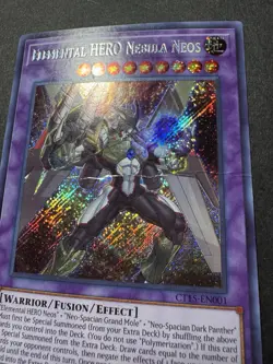 Elemental HERO Nebula Neos CT15-EN001 Secret Rare Limited Edition Yugioh TCG - Image 4