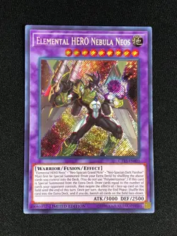 YUGIOH ELEMENTAL HERO NEBULA NEOS CT15-EN001 SECRET - Image 1