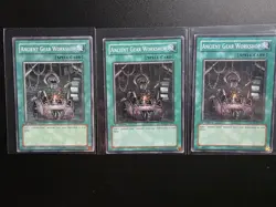 3× Yugioh Ancient Gear Workshop SD10-EN017 Common 1st Edition Playset - Image 1