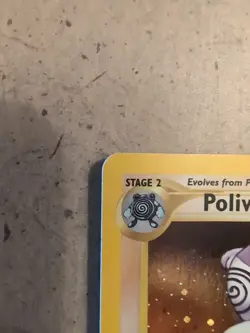 Poliwrath Neo Discovery Holo Rare Unlimited Pokemon TCG Card 9/75, NM With Flaw - Image 2