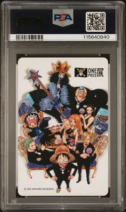 2015 One Piece Wanted Poster Playing Card Jewelry Bonney PSA 10 - Image 2