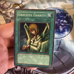 (EF) Yu-Gi-Oh! Graceful Charity SDP-040 Super Rare Unlimited LP (1) - Image 3