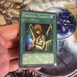 (EF) Yu-Gi-Oh! Graceful Charity SDP-040 Super Rare Unlimited LP (1) - Image 4