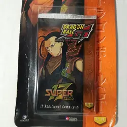 3 Blister Packs -- Dragon Ball GT TCG SUPER 17 SAGA 1st Edition 10 Cards Each - Image 3