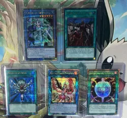 5 Card QCR lot YuGiOh Rarity Collection III Bonanza Monster Reborn Thrust Nekroz - Image 1