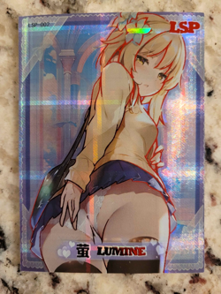 Senpai Goddess Haven 4: LSP Lumine LSP-002 Goddess Story Anime Waifu Card - Image 1