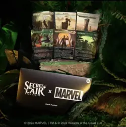 Secret Lair x Marvel's Black Panther NON FOIL Magic The Gathering MTG - Image 1