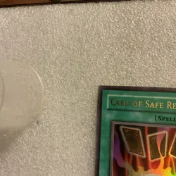 YUGIOH CARD OF SAFE RETURN ULTRA RARE LON-029 - Image 2