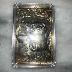 PokemonT Special Edition 23 karat Gold-Plated Trading Card #25 PIKACHU - Image 1