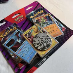 Pokemon TCG: 3 Team Rocket's Pokemon with 2 Booster Packs & Coin - Image 2