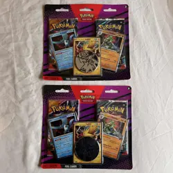 Pokemon TCG: 3 Team Rocket's Pokemon with 2 Booster Packs & Coin - Image 4