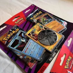 Pokemon TCG: 3 Team Rocket's Pokemon with 2 Booster Packs & Coin - Image 5