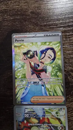 Pokemon Perrin #220/167 and Hisuian Growlithe #181/167 Near Mint - Image 2