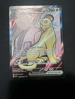 Pokemon TCG Team Rocket’s Persian EX 219/182 Destined Rivals (NEAR MINT) 🐱 - Image 3