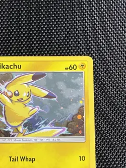 Pikachu #SM98 Swirl Pokemon TCG Sun Moon Sidekick Collection Promo LP+ - Image 5