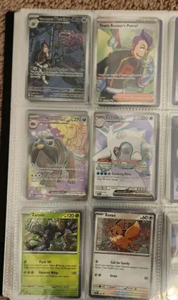 Pokemon Destined Rivals Master Base Set W Promos and Hits - Image 1