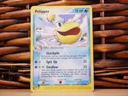 Pokemon PELIPPER 19/109 RARE | NM Near Mint | EX Ruby & Sapphire | 2003 - Image 1