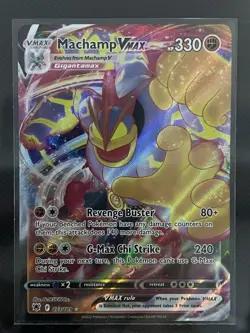 Pokemon TCG Machamp VMAX Astral Radiance 073/189 Holo Ultra Rare - Image 1