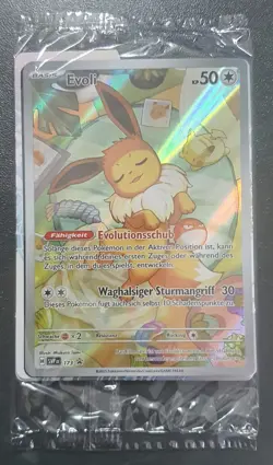 Evoli Promo 173 / Sealed / Pokemon Karte / Prismatische Entwicklung / DE - Image 1