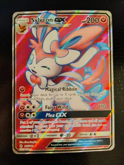 POKEMON TCG Sylveon GX - 140/145 - Guardians Rising Full Art Card NM - Image 2