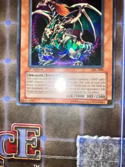 OG Chaos Emperor Dragon EOTE + Black Luster Soldier EOTB 1st Edition Secret Rare - Image 5