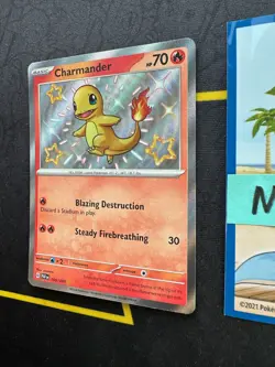 Pokemon Card Charmander SV Paldean Fates Baby Shiny 109/091 244 💎NM 💎 - Image 4