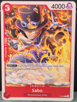 Sabo PRB-02 P-044 Promo The Best Vol 2 One Piece Near Mint Card Game TCG NM RED - Image 1