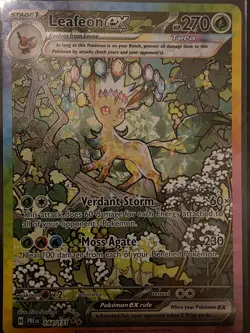 Leafeon EX SIR 144/131 Prismatic EVOLUTIONS MINT RARE POKEMON CARD TCG PSA - Image 1