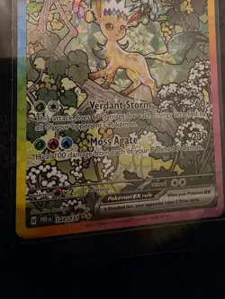 Leafeon EX SIR 144/131 Prismatic EVOLUTIONS MINT RARE POKEMON CARD TCG PSA - Image 3